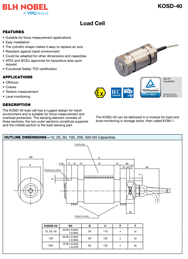 KOSD-40-200KN