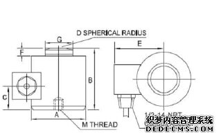 美國(guó)sensolink稱重傳感器 SLC200產(chǎn)品尺寸